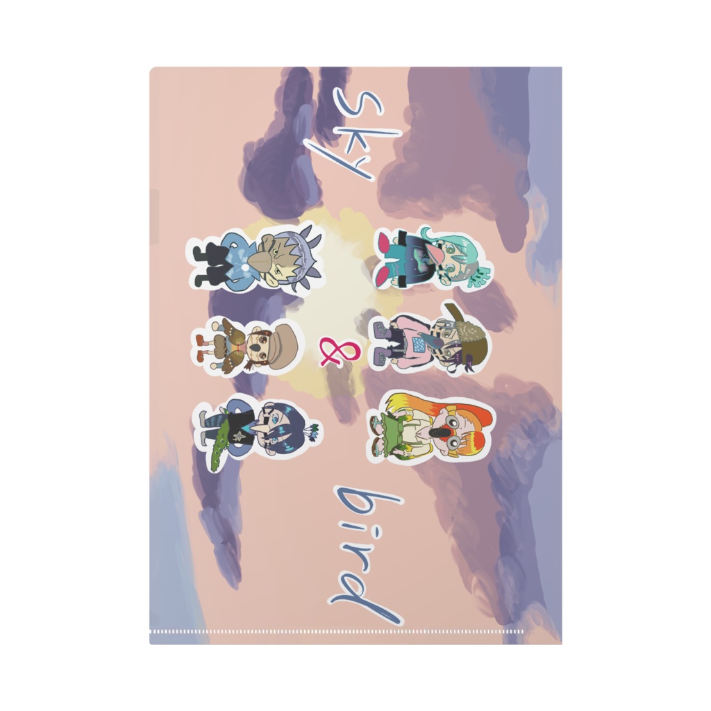 Sky &bird(クリアファイル)