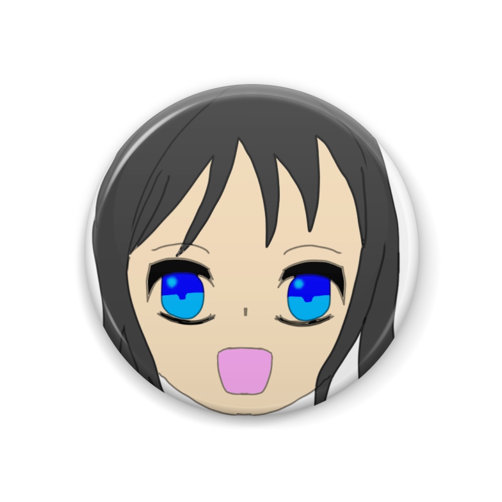 女の子缶バッジ