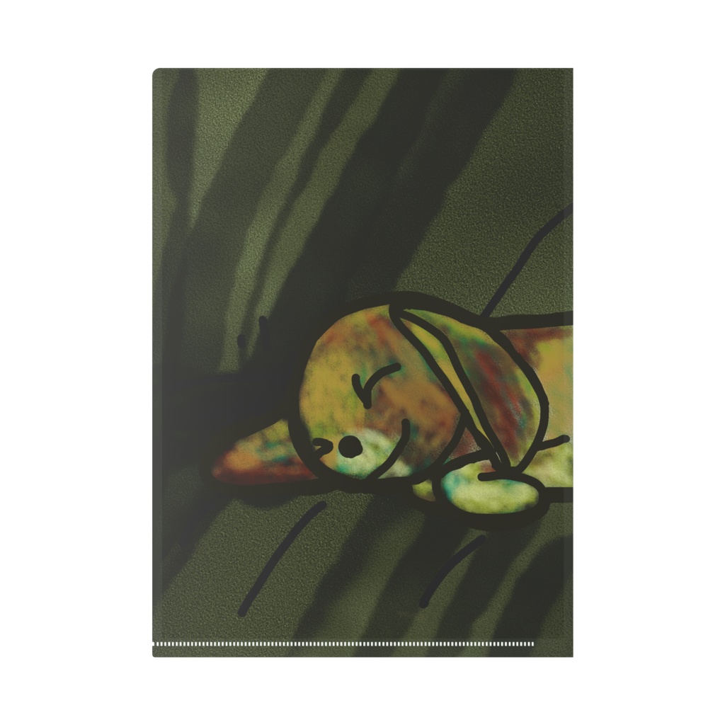 犬クリアファイル