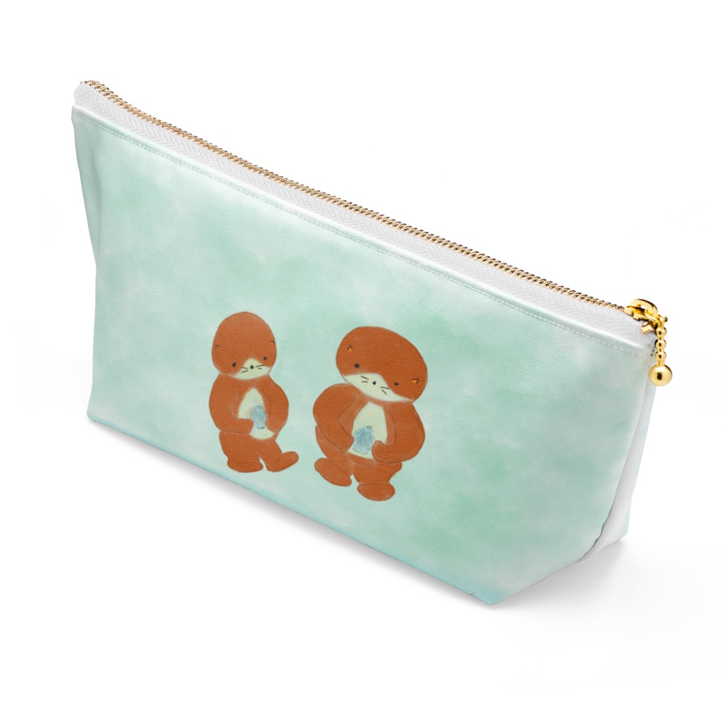 ラッコ🦦とイルカ🐬ポーチ