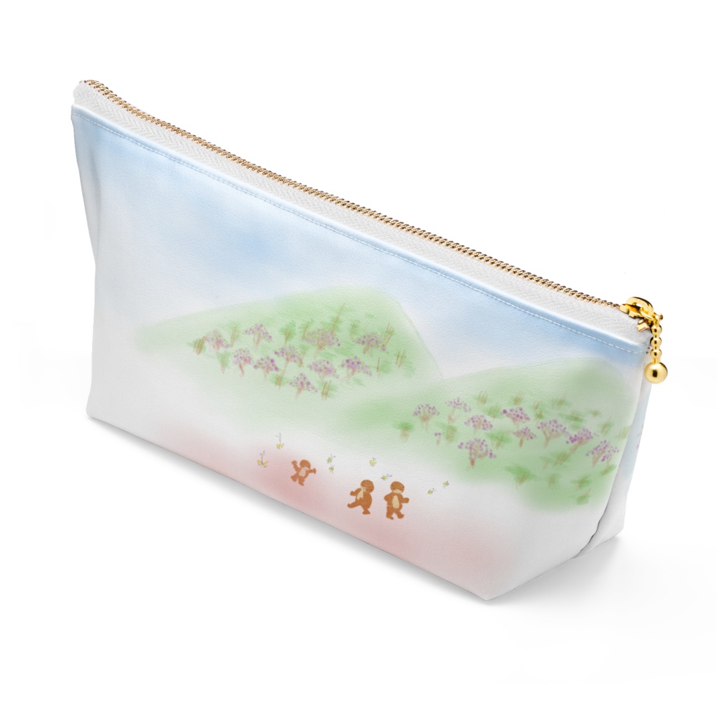 ラッコ🦦シリーズ 桜🌸咲くポーチ