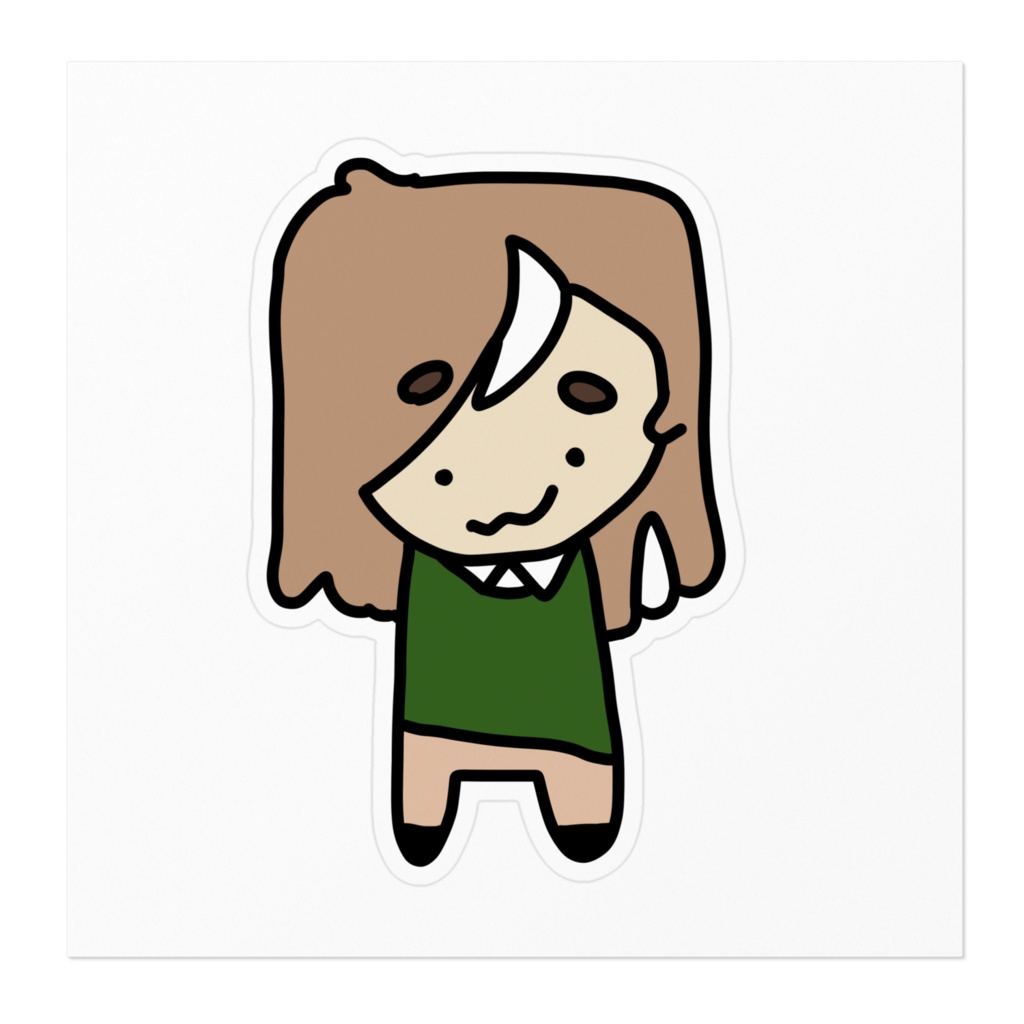 こけちいー ステッカー