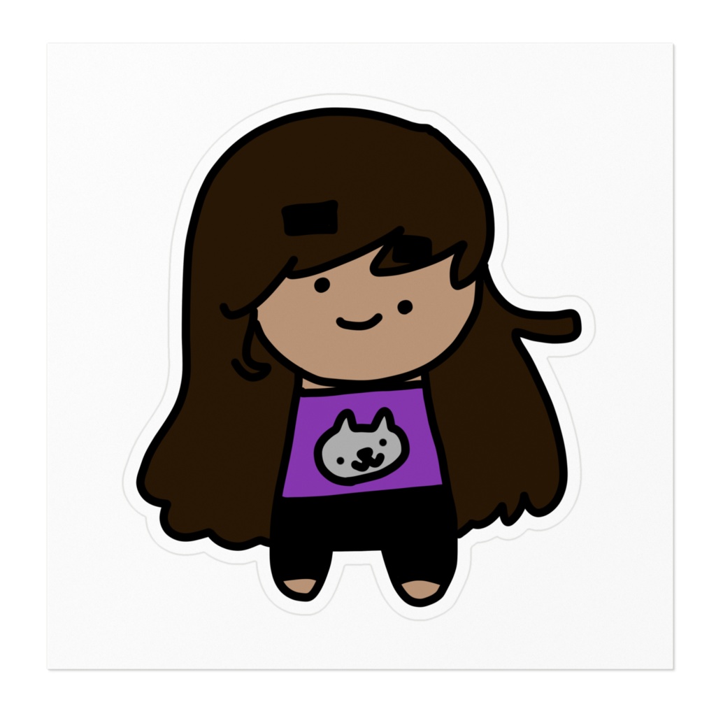 もん ステッカー