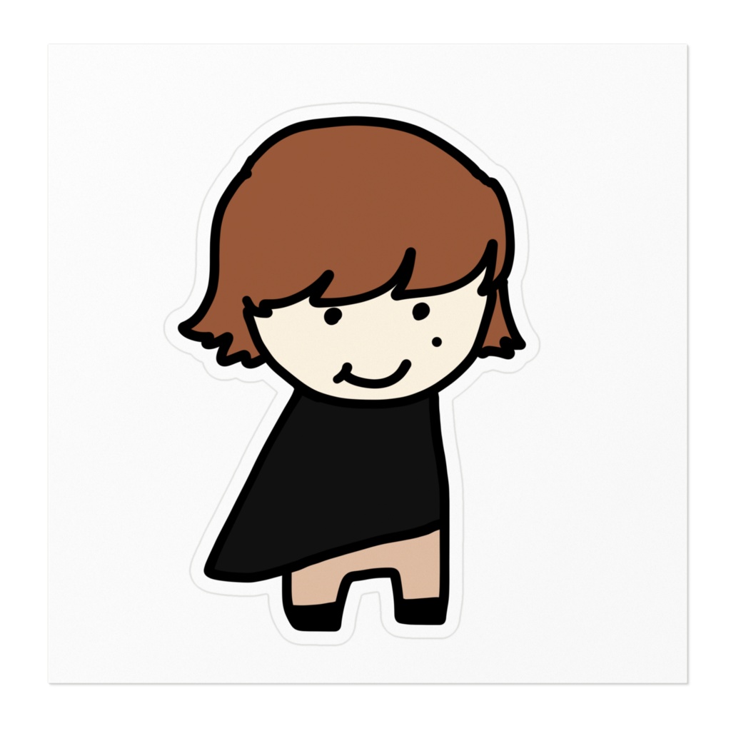 ぢいーぢいーくん ステッカー