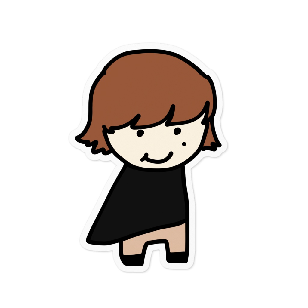 ぢいーぢいーくん　ステッカー