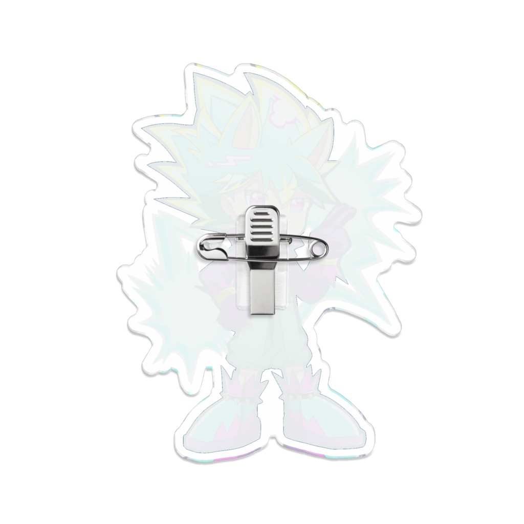 スパークのアクリルバッジ