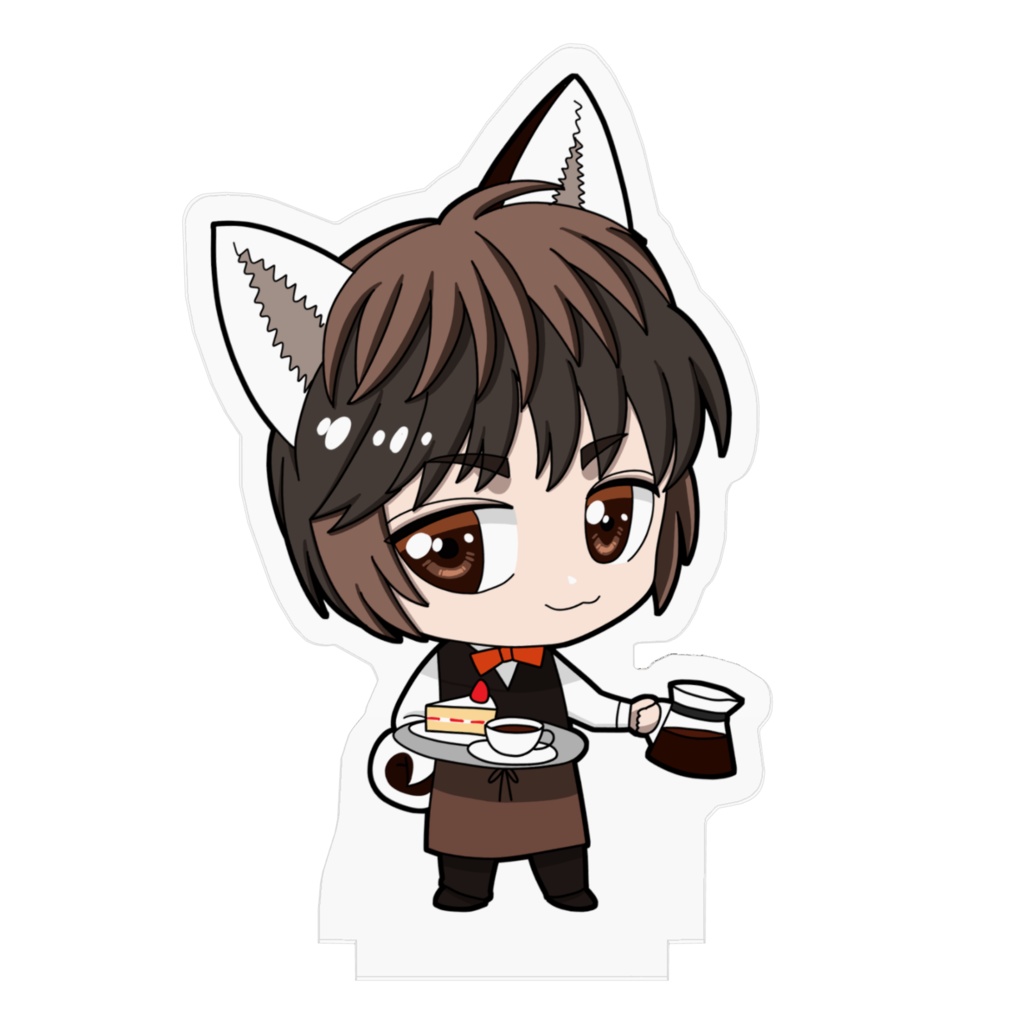 ブラック・バターコーヒー アクリルフィギュア