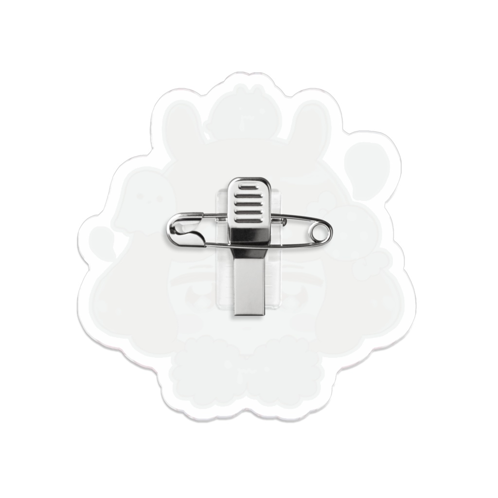 obake kowai アクリルバッジ