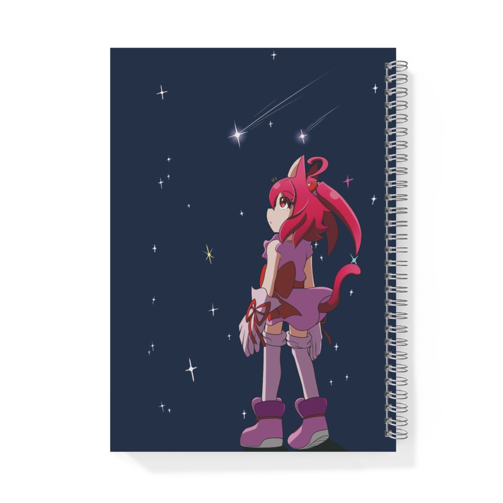 ラブニャンと夜空