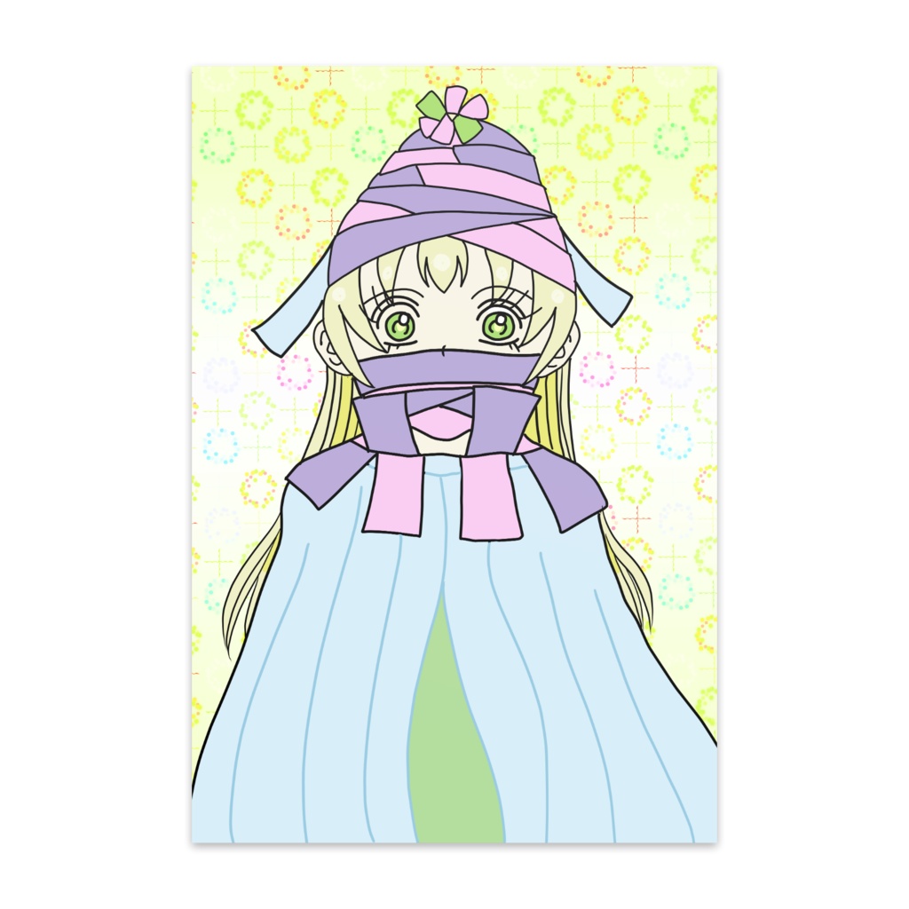 花の妖精ポストカード