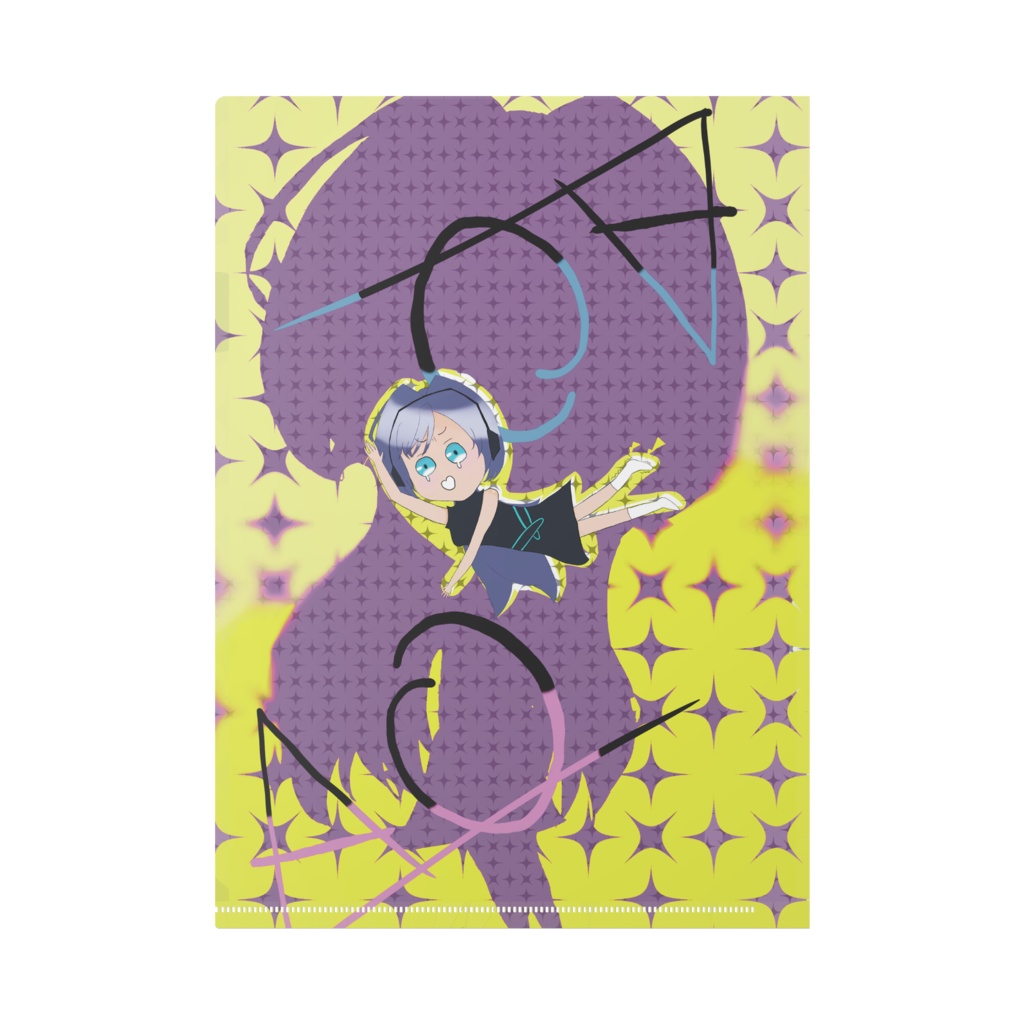 クリアファイル AO A 4サイズ