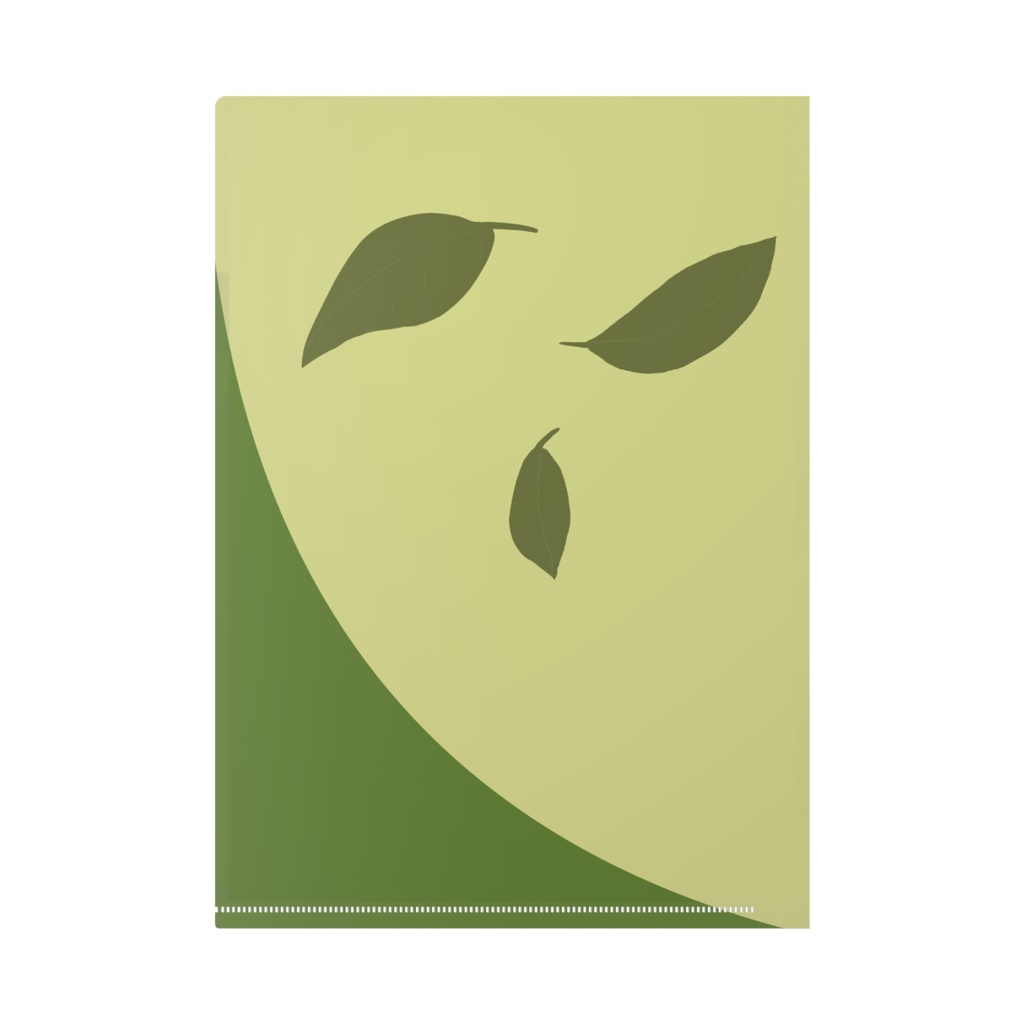 森の道クリアファイル