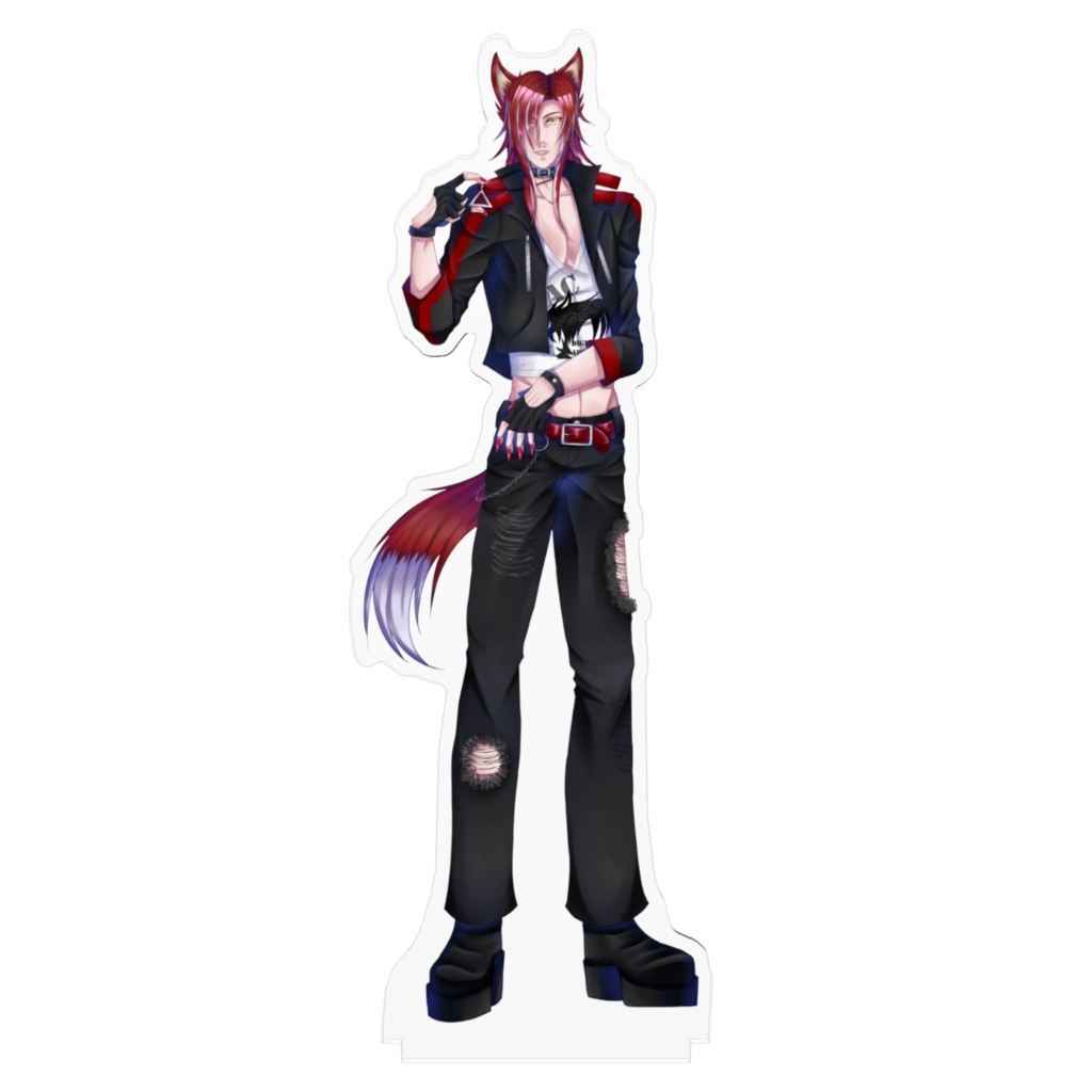 カヌレ・レッドウルフアクリルスタンド