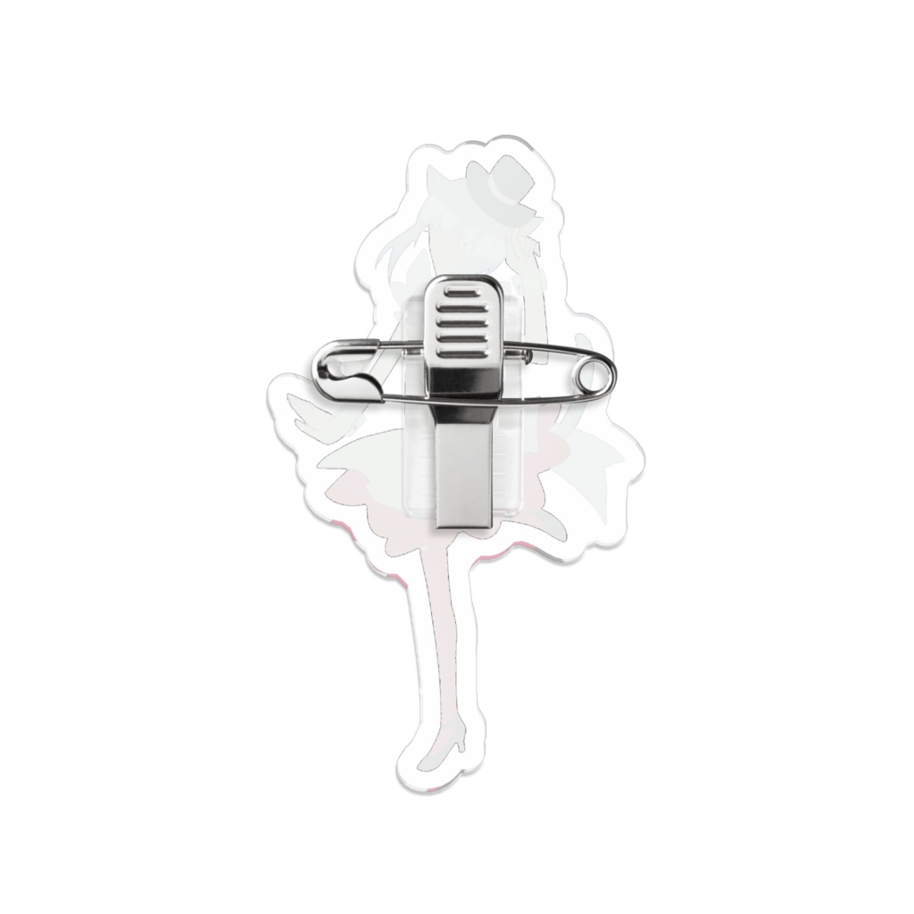 クラウン・ケットシー アクリルバッジ