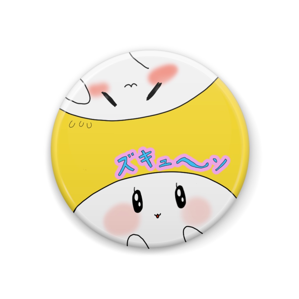 まんじゅう缶バッジ