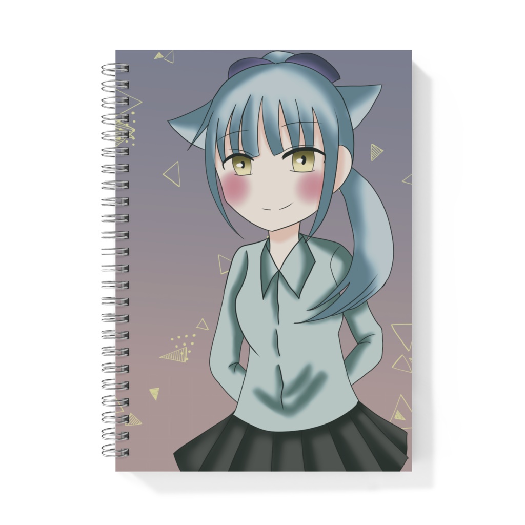 灰色少女のリングノート