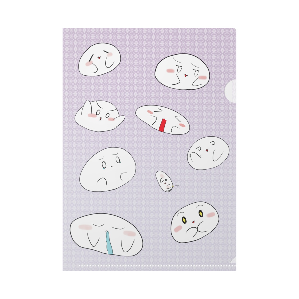 まんじゅうのクリアファイル