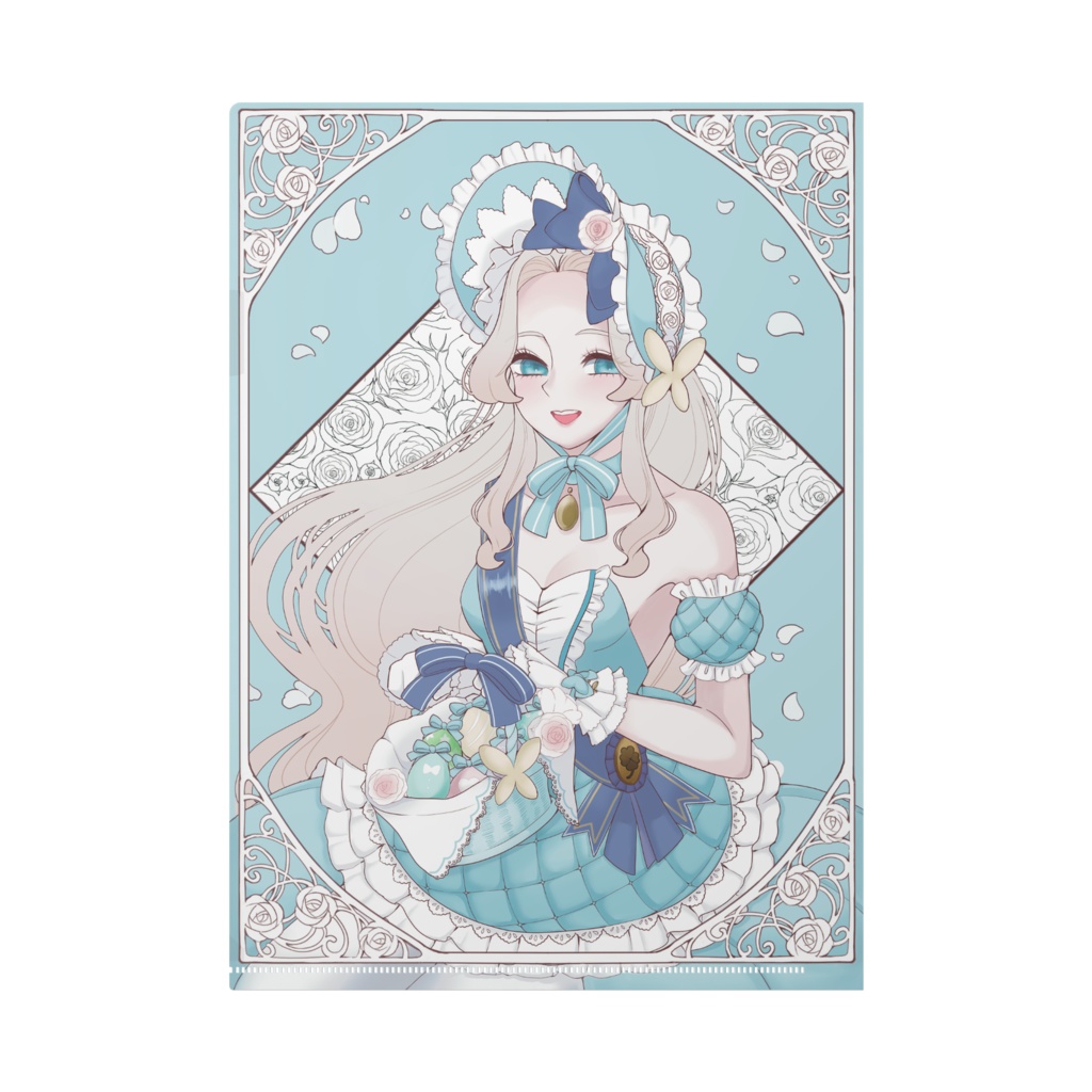 クリアファイル ローズピクニック