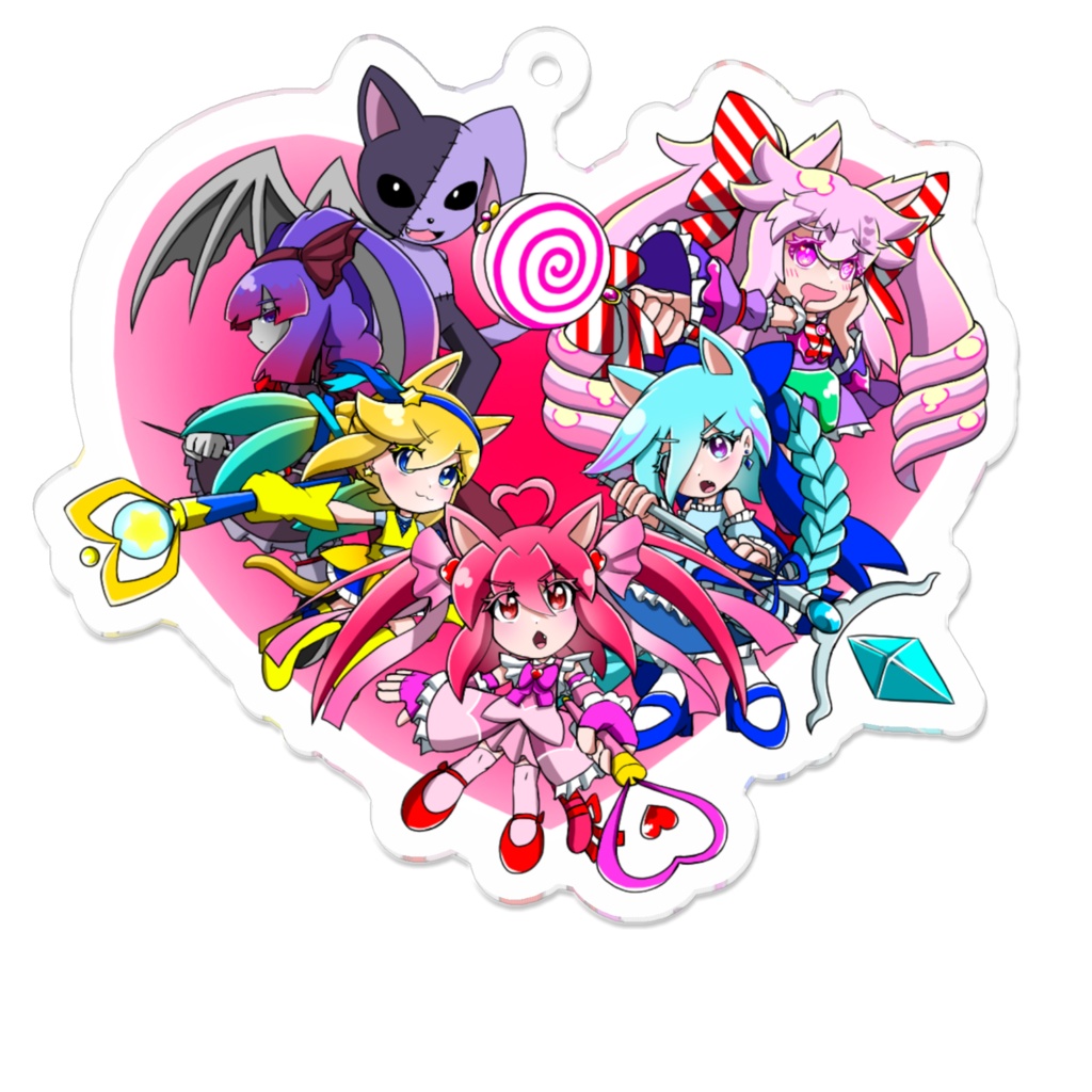 魔法少女シリーズ アクリルキーホルダー