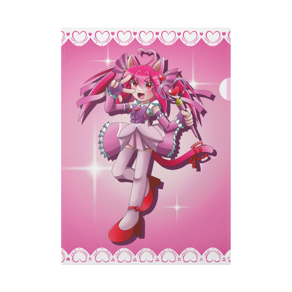 魔法少女ラブニャン クリアファイル