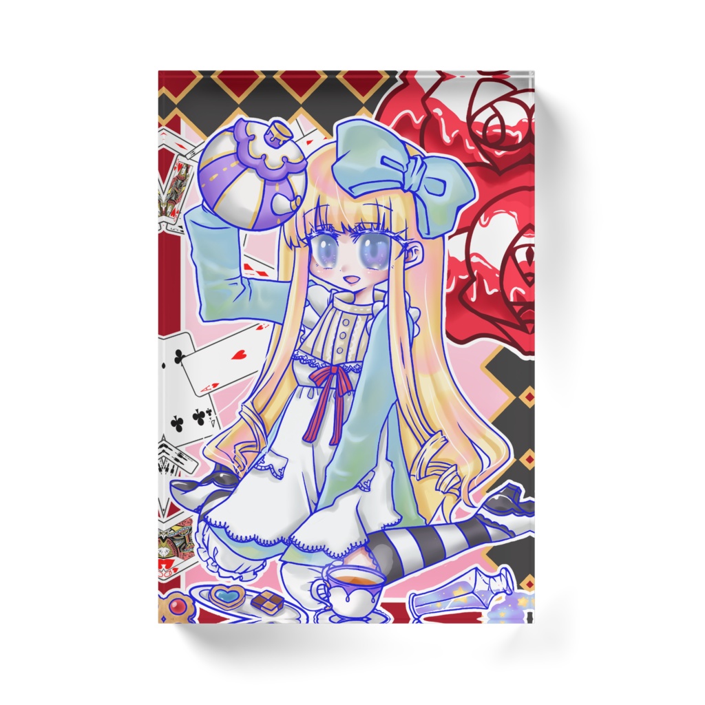 不思議の国のアリスアクリルブロック