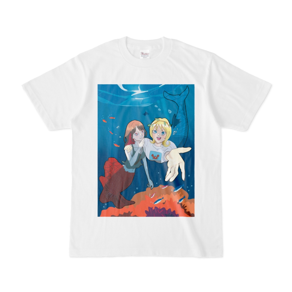 マーメイドfriend(白Tシャツ)