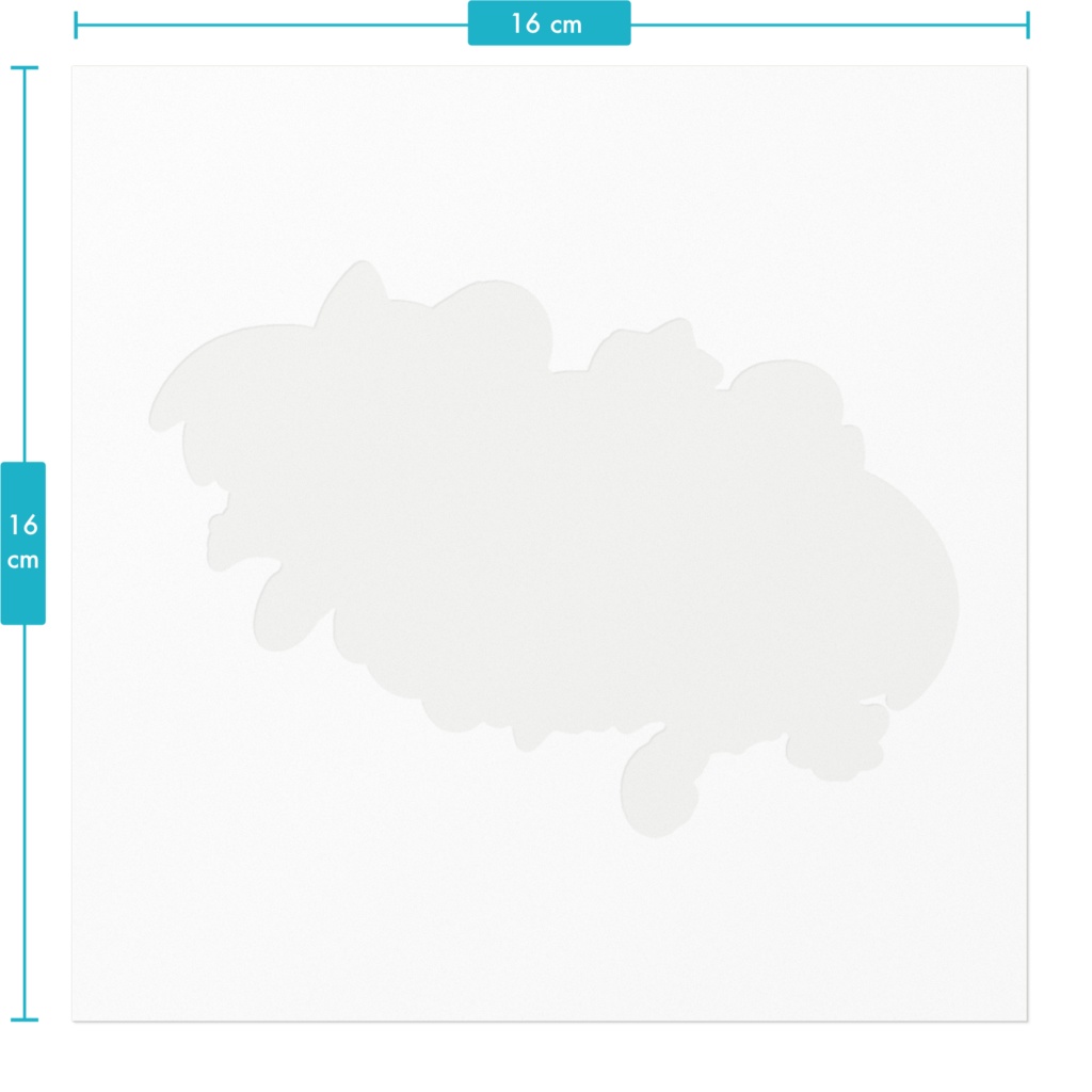 猫3人組ステッカー