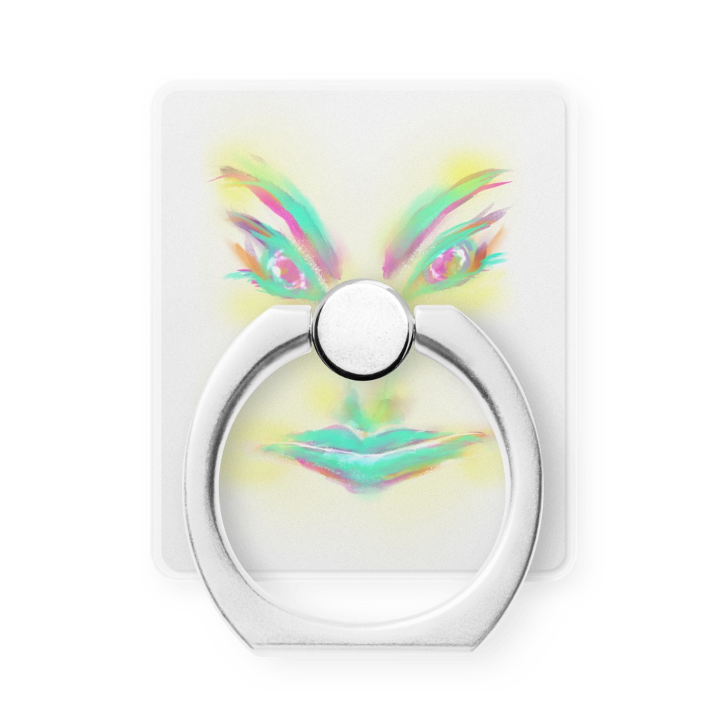 colorful face