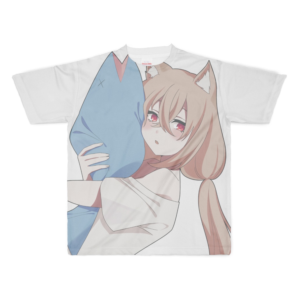 ネコと和解せよフルグラフィックTシャツ
