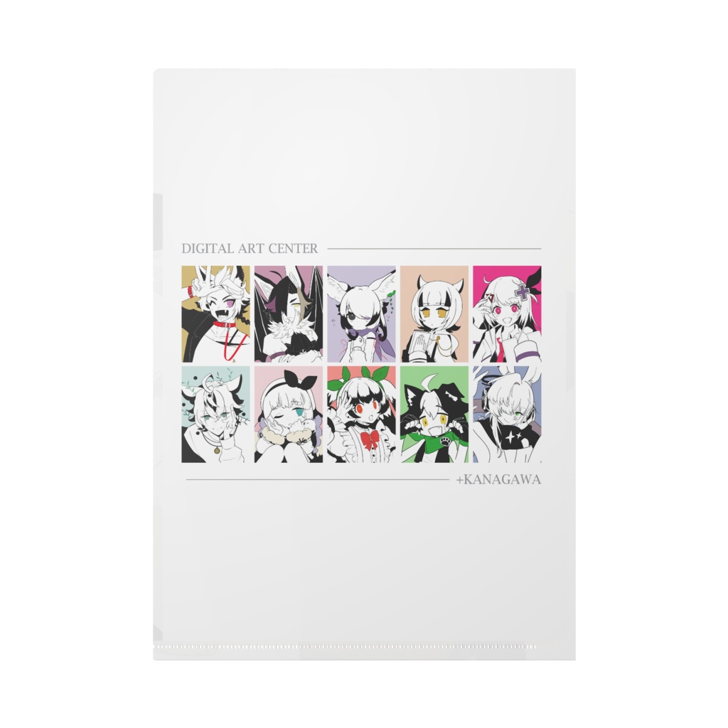 DAC+神奈川事業所キャラカラーイラスト ~ウェルシュシップ~