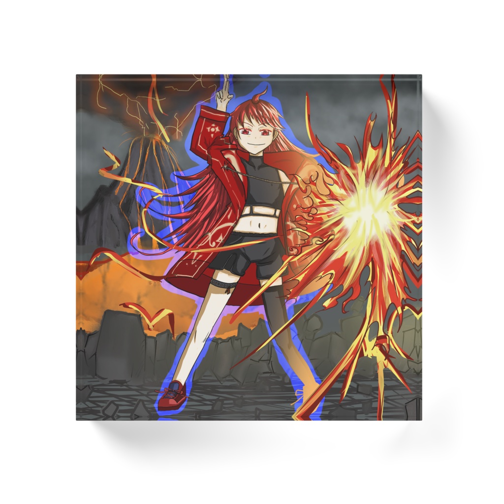 フロガちゃん アクリルブロック