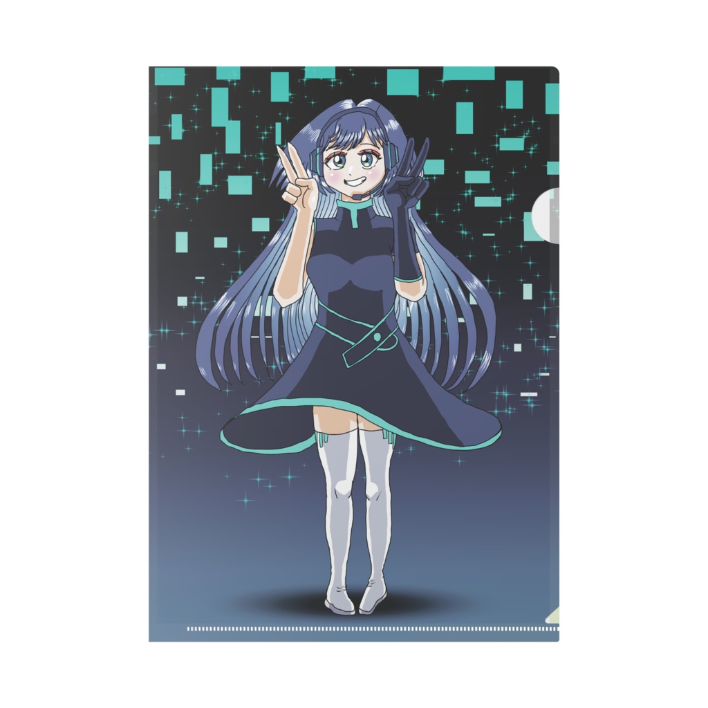 AOちゃんクリアファイル