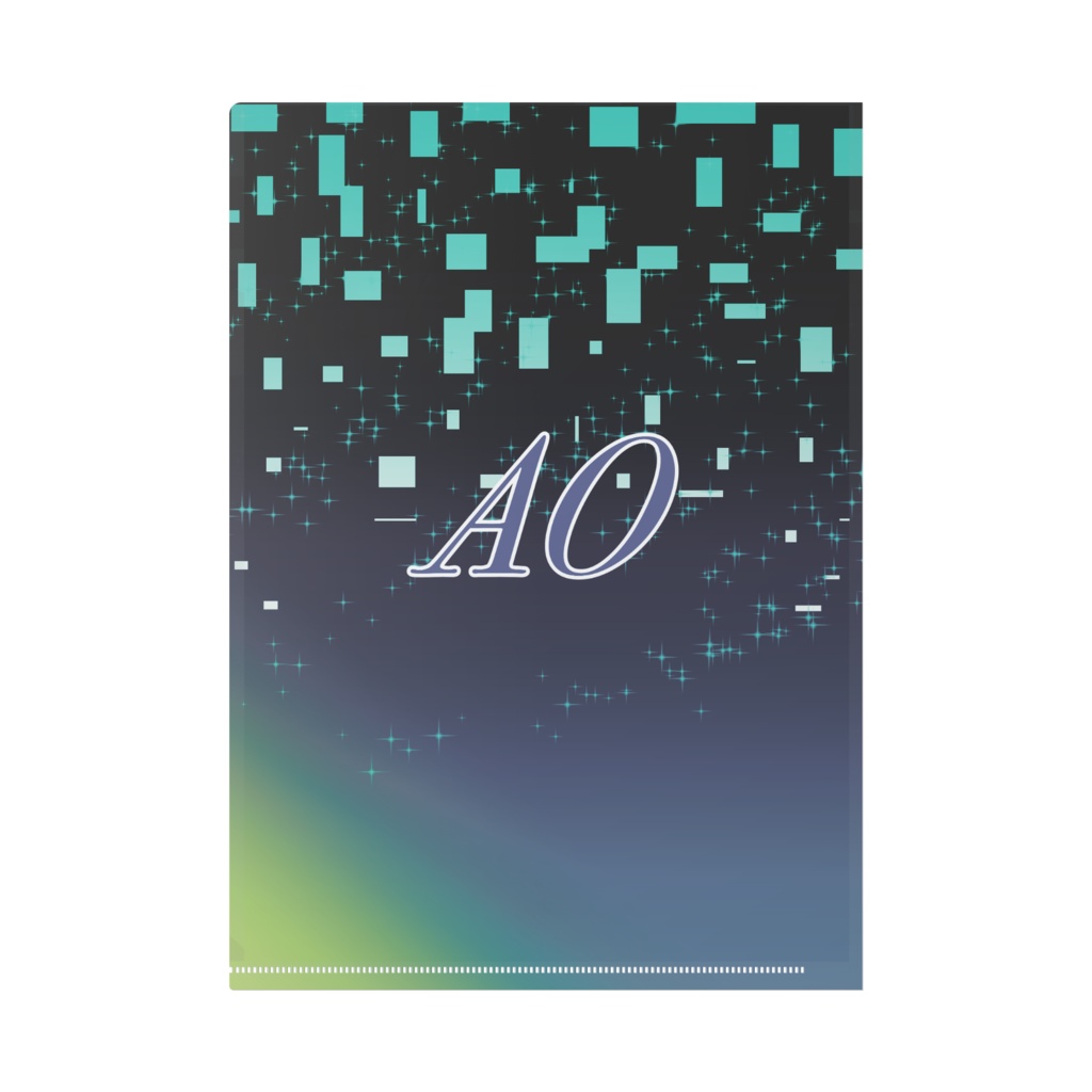 AOちゃんクリアファイル