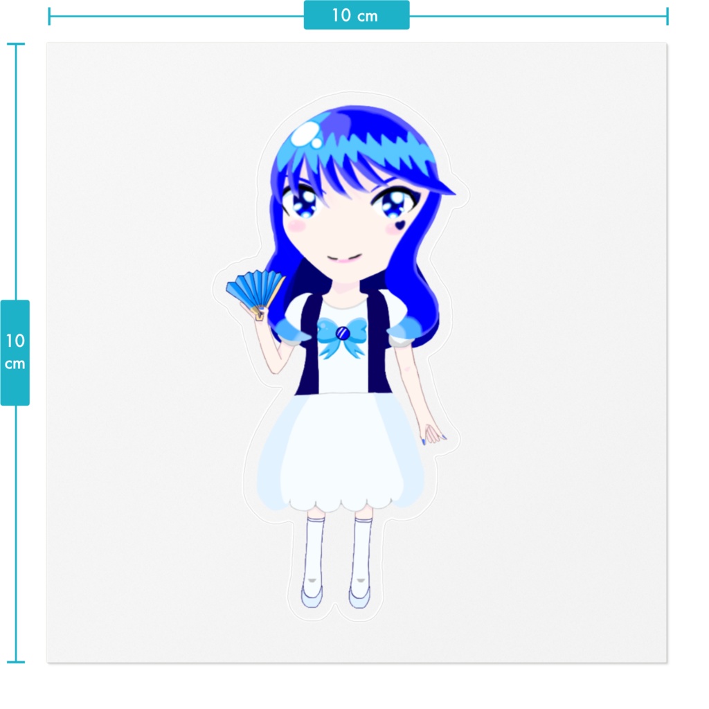 大魔法クイーンバトル飛鳥ステッカー