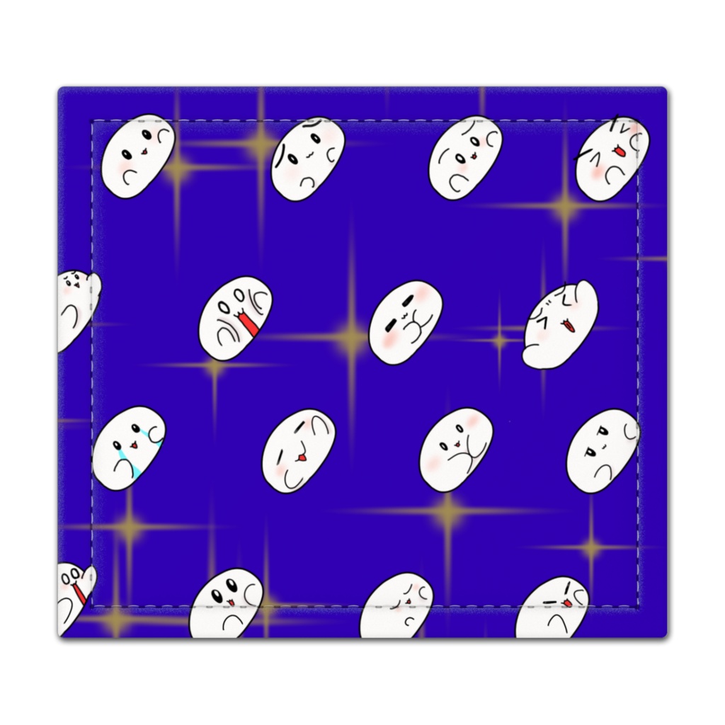 まんじゅうの擦印マット