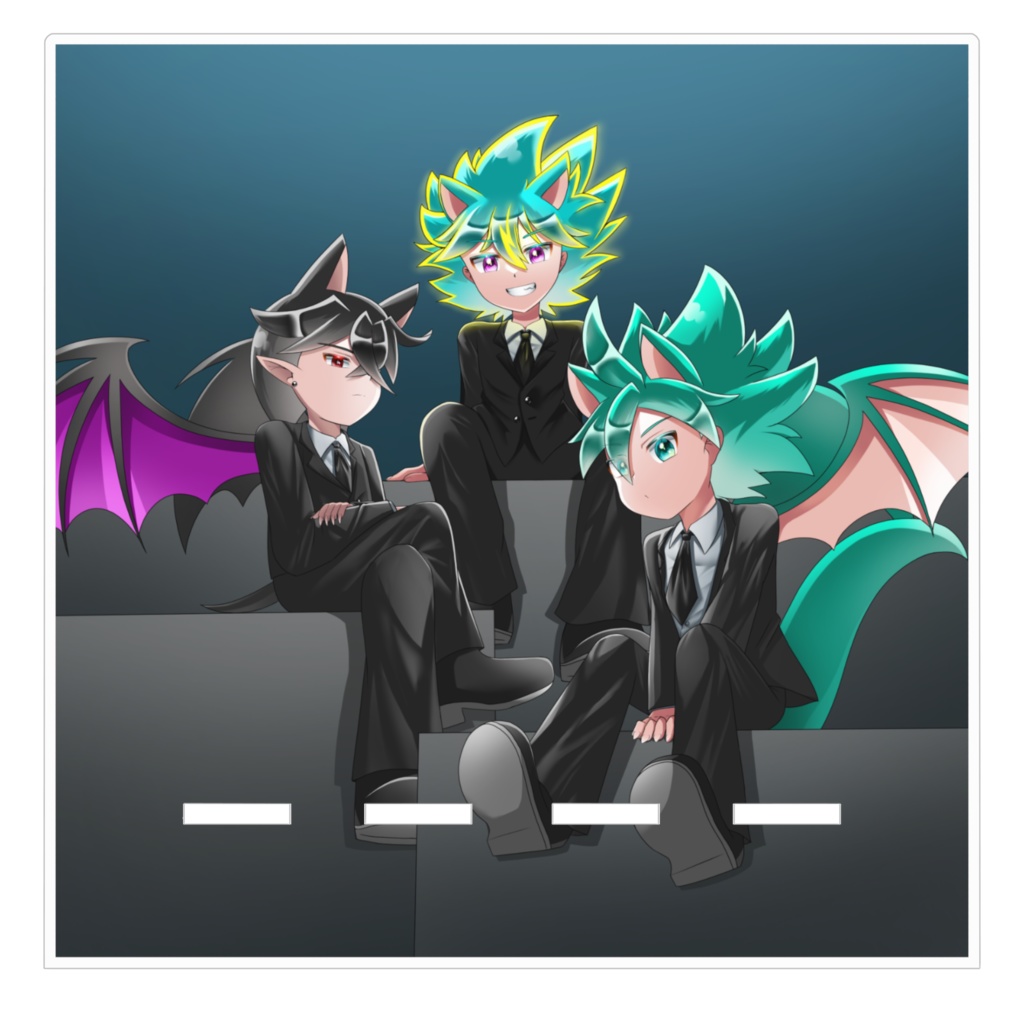 スカイ ゼイロス スパークのアクリルスマホスタンド