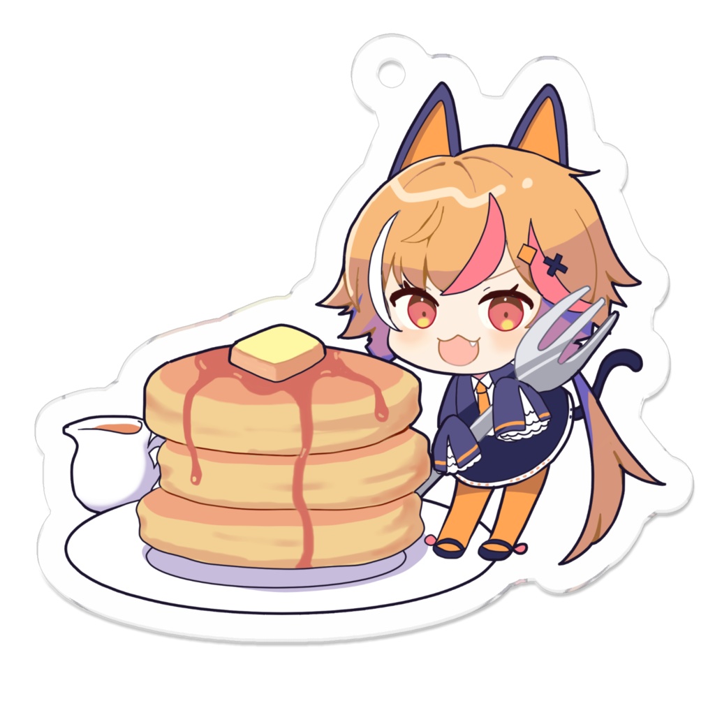 ホットケーキとメルトバターくん