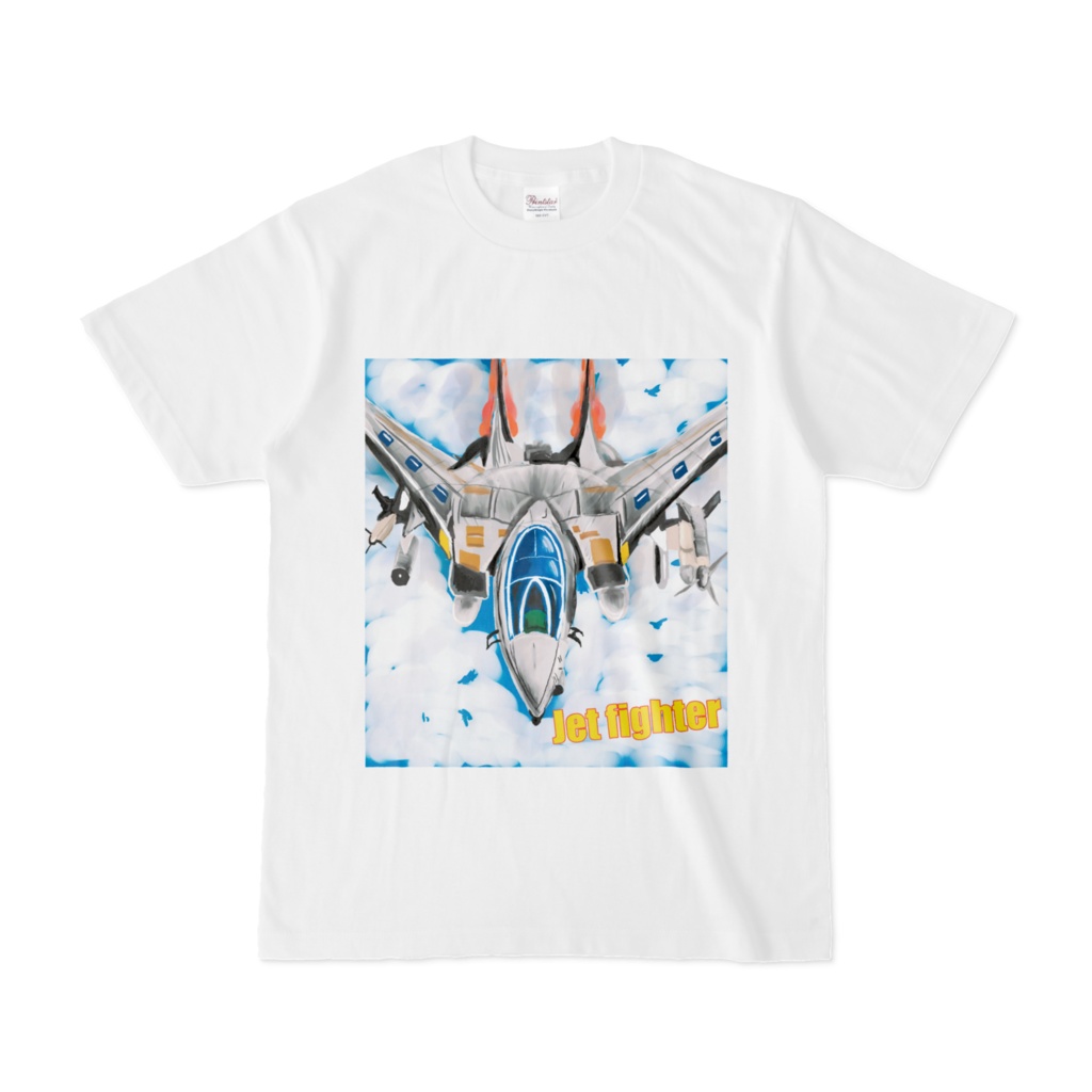 Tシャツ戦闘機イラスト