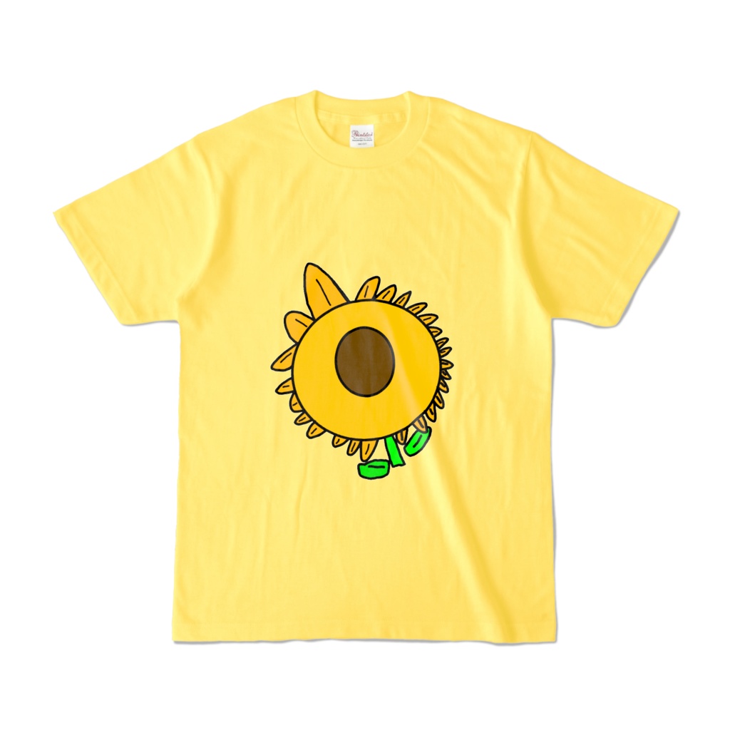 かわいいヒマワリのTシャツ