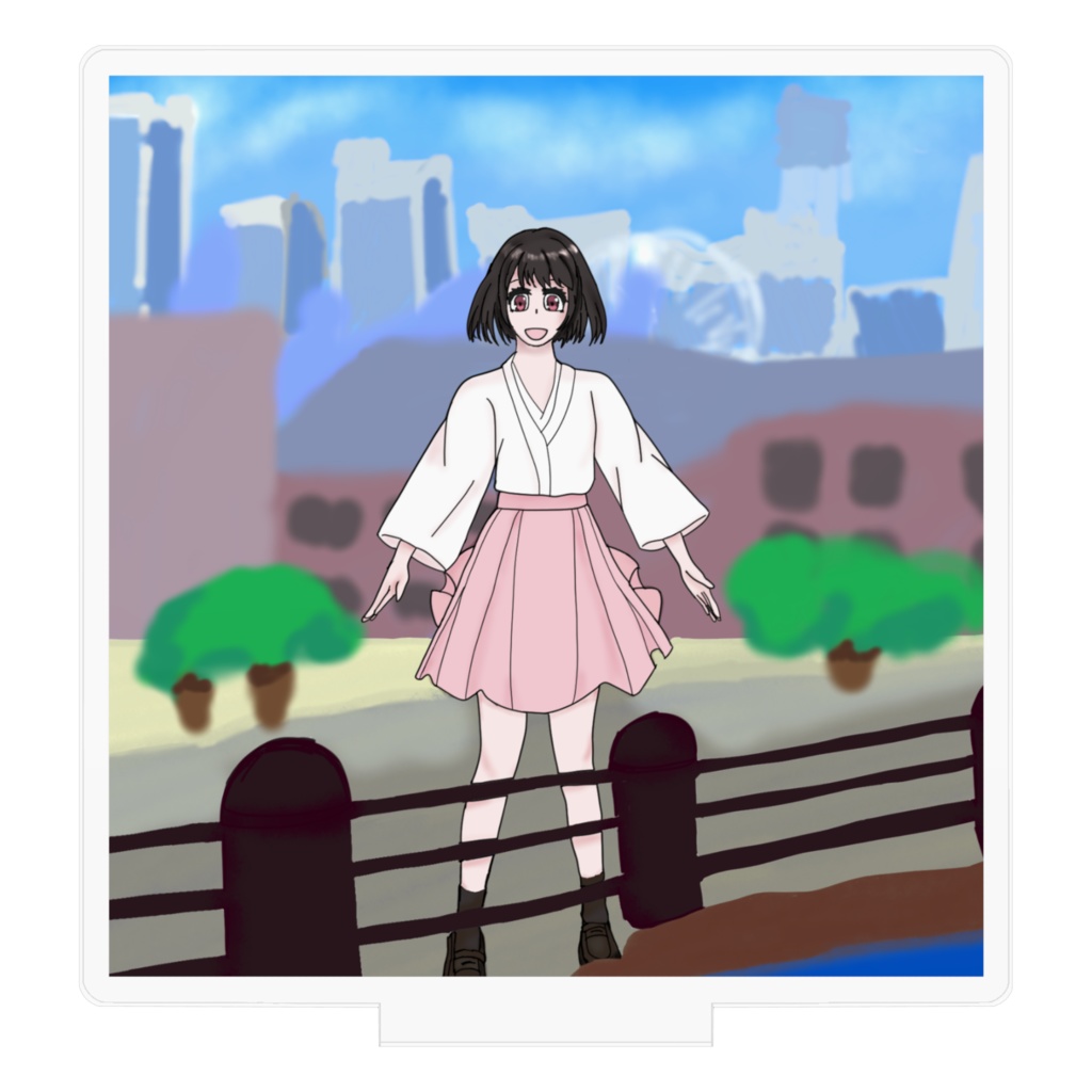 桜子風景アクリルフィギュア