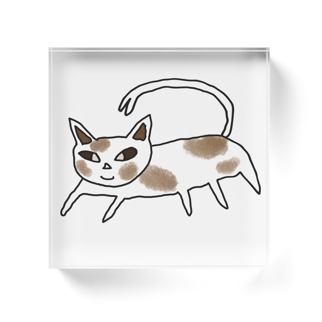 アクリルブロック、猫又