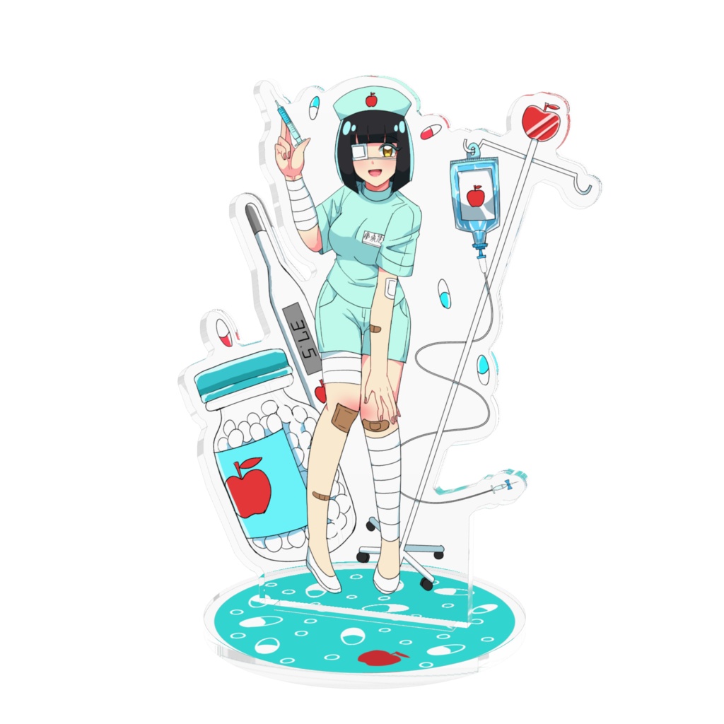 那須原美智留　アクリルフィギュア