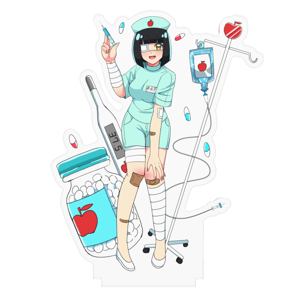 那須原美智留 アクリルフィギュア