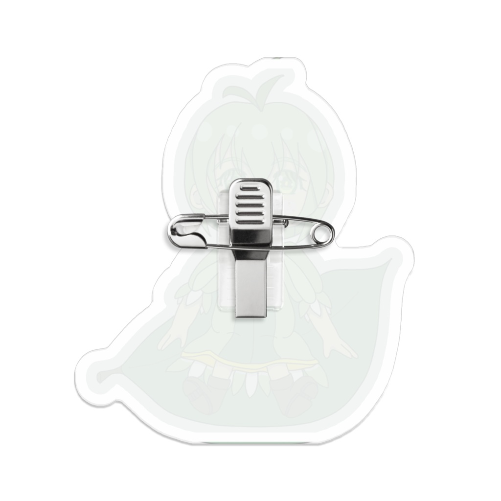 かぼすちゃんアクリルバッジ