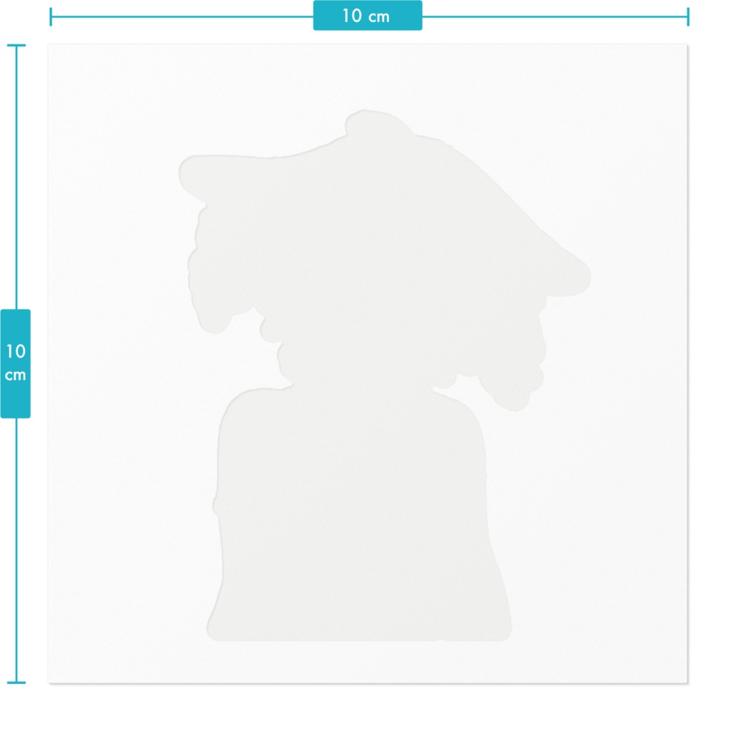 双子のウサギの戦士(ステッカー)