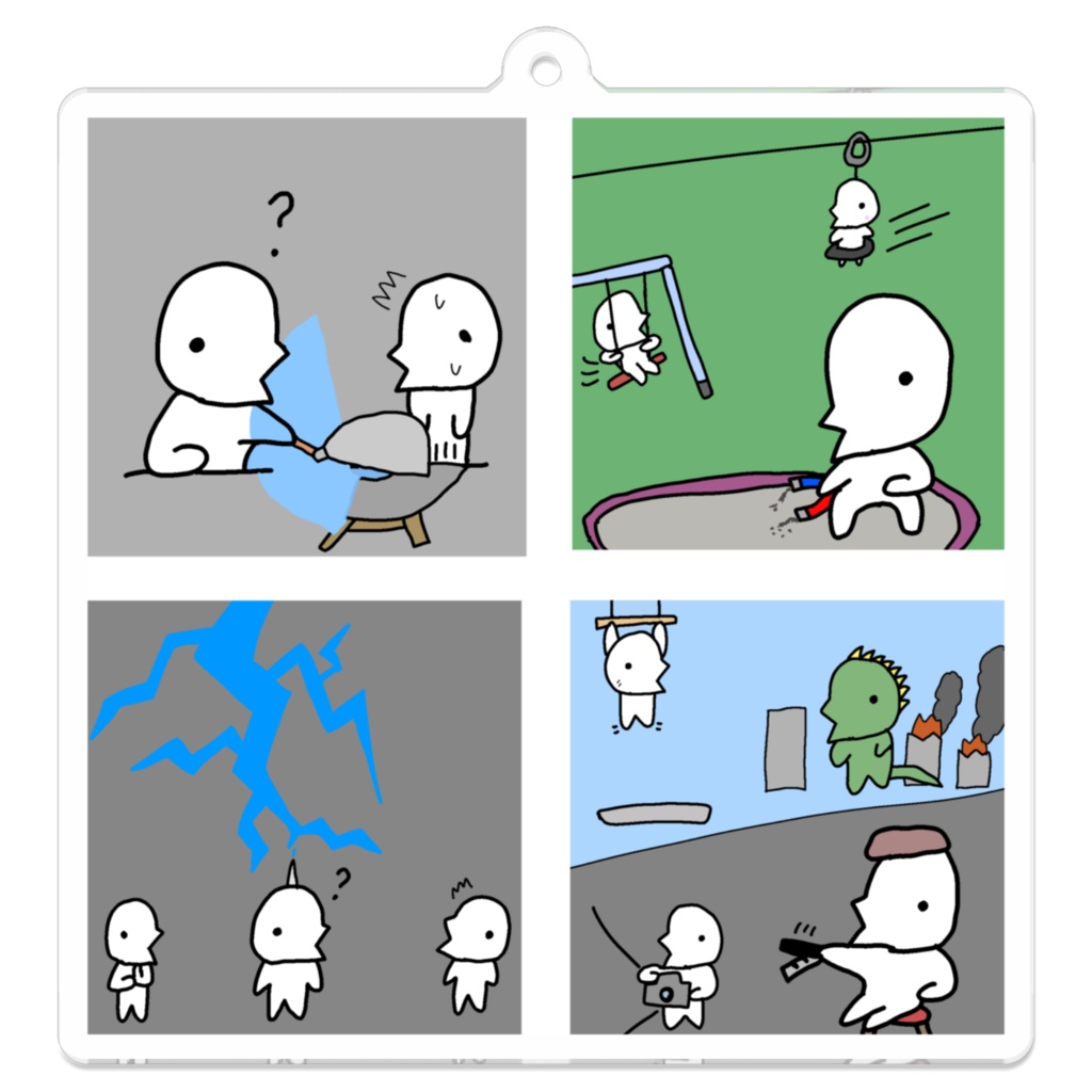 チュンチュン ぎっしりアクキー集