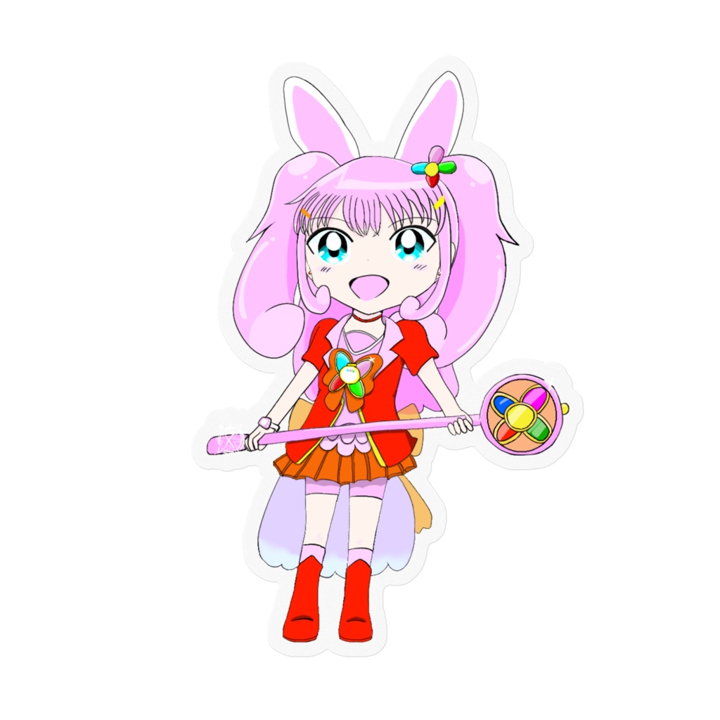 花野咲ステッカー