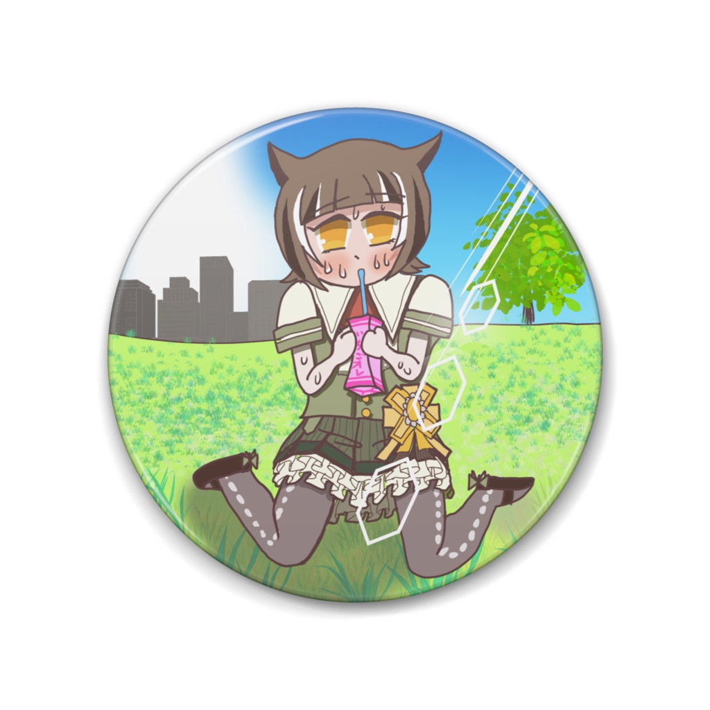 木菟こゆるちゃん缶バッジ