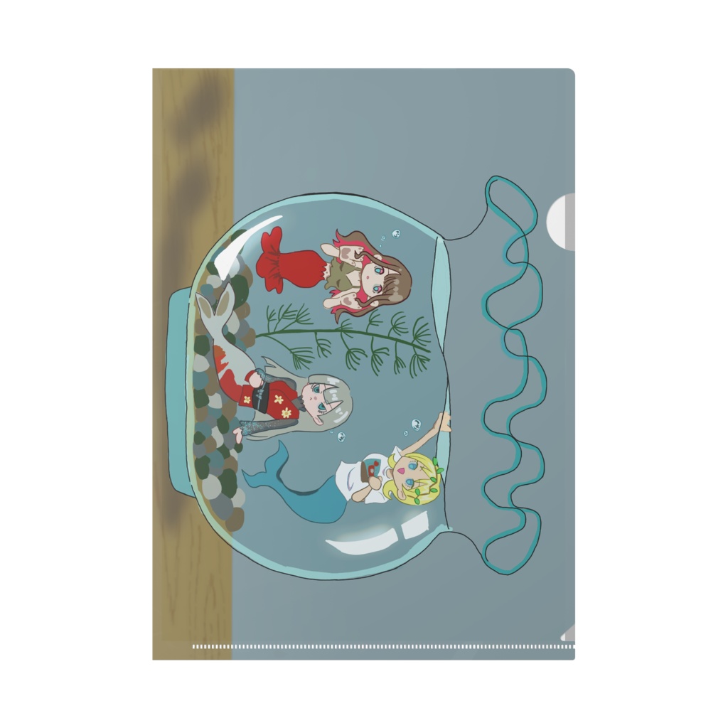 マーメイドクリアファイル(クリアファイル)