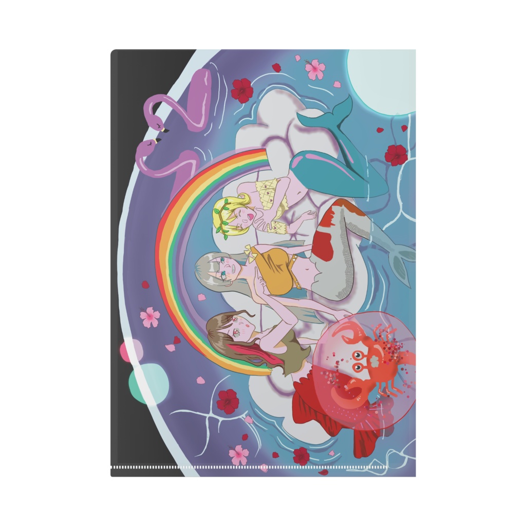 マーメイドクリアファイル(クリアファイル)